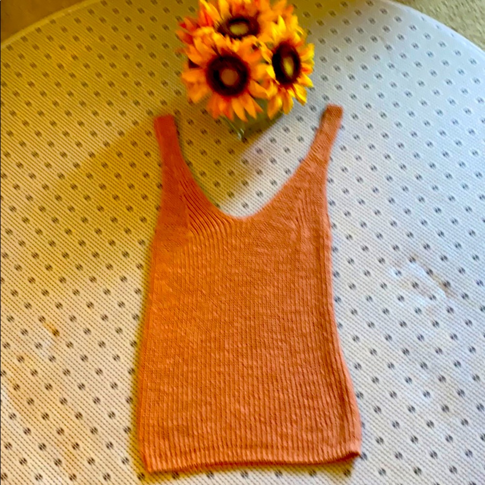 Very pretty Pink sleeveless Madewell XS sweater